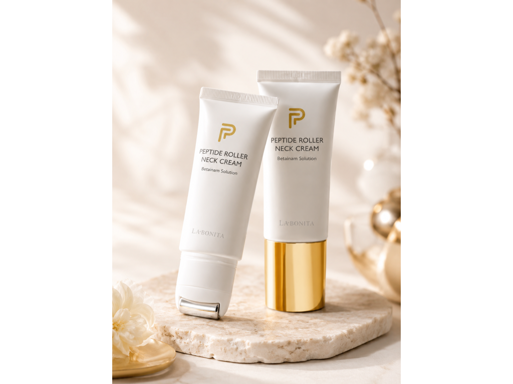 LA BONITA Peptide Roller Neck Cream