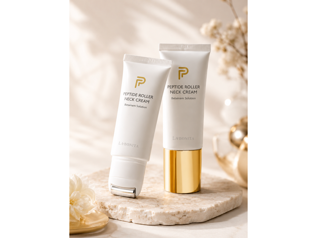 LA BONITA Peptide Roller Neck Cream