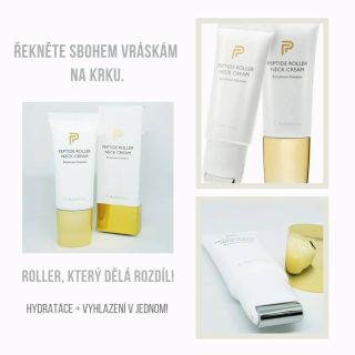 Nezapomínej na krk – protože péče nekončí pod bradou. LA BONITA Peptidový krém s roll-onem = hydratace, zpevnění a jemná...