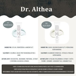 Nevíš, který krém Dr. Althea je pro tebe ten pravý? 💕 Tady máš srovnání, které Ti rozhodování usnadní! 💧 #dralthea...