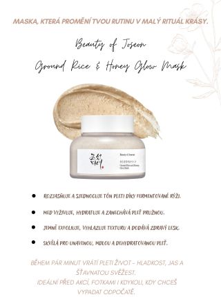 Kapka luxusu, která probudí pleť i smysly. Maska, která přináší okamžitý jas a sametovou hebkost — přesně tehdy, když to...